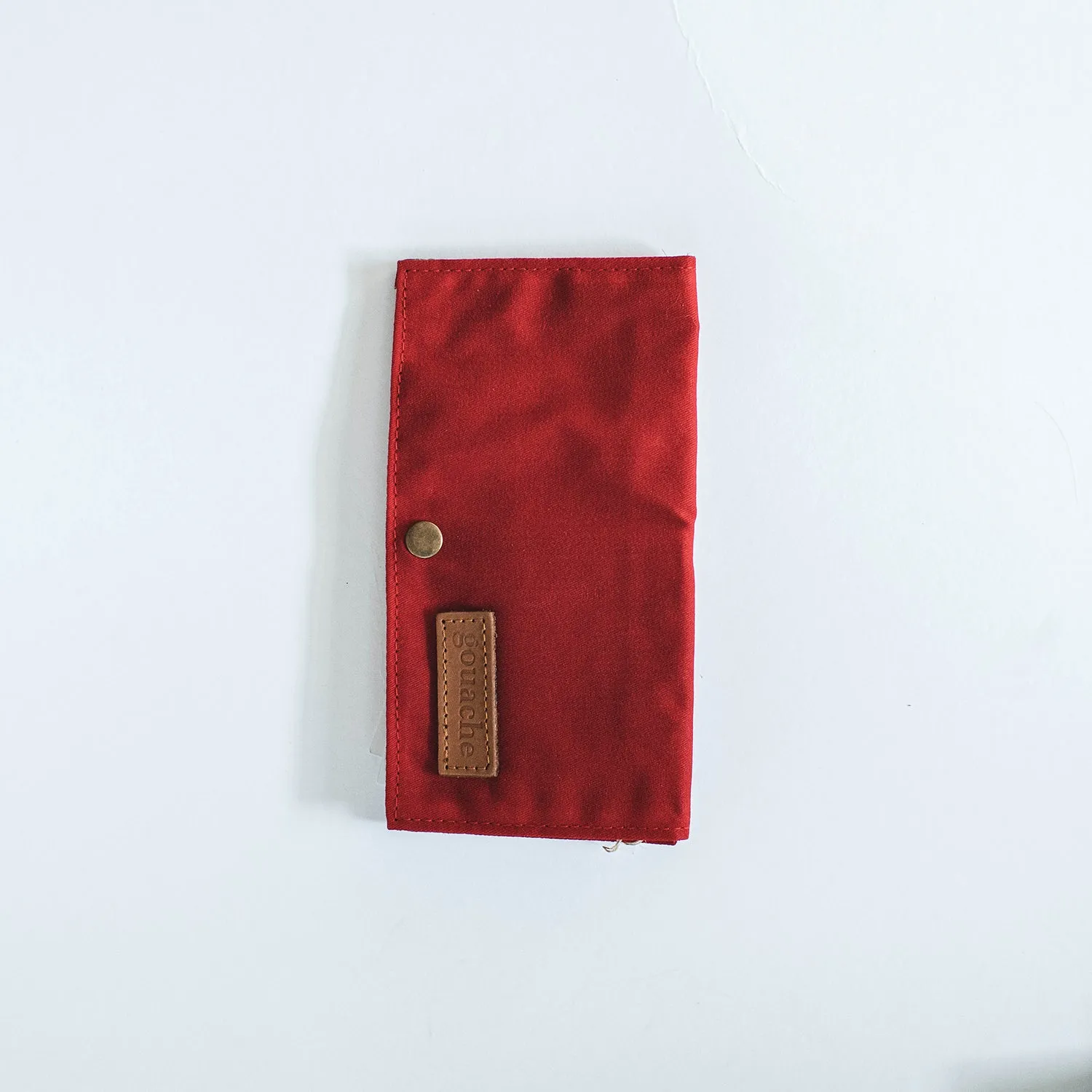 Gouache Cadden Waxed Canvas Trifold Organizer