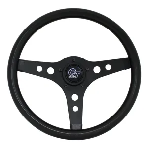 GT SPORT 13" DIAMETER STEERING WHEEL