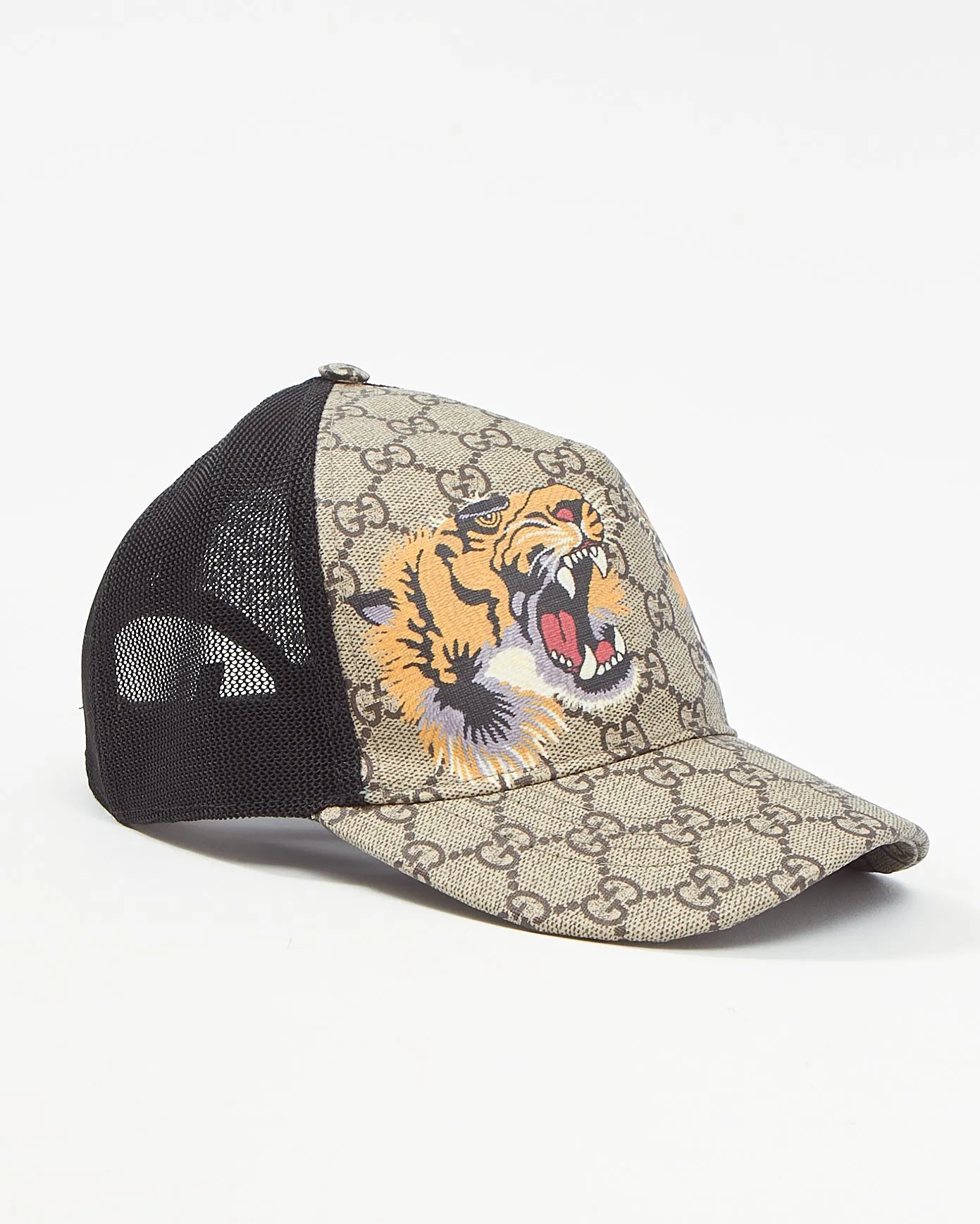 Gucci Tigers Print GG Supreme Baseball Hat - L/59