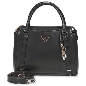 Guess Daryna 2 Compartment Satchel Bag In Black For Women