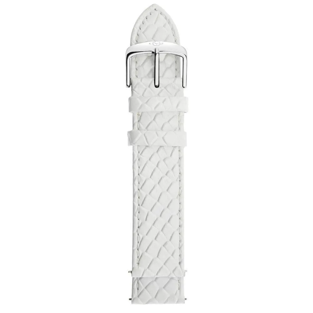 GV2 20mm Quick Release Fish Scale Pattern Leather Strap