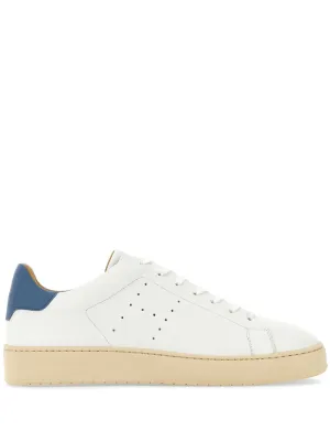 H672 leather sneakers