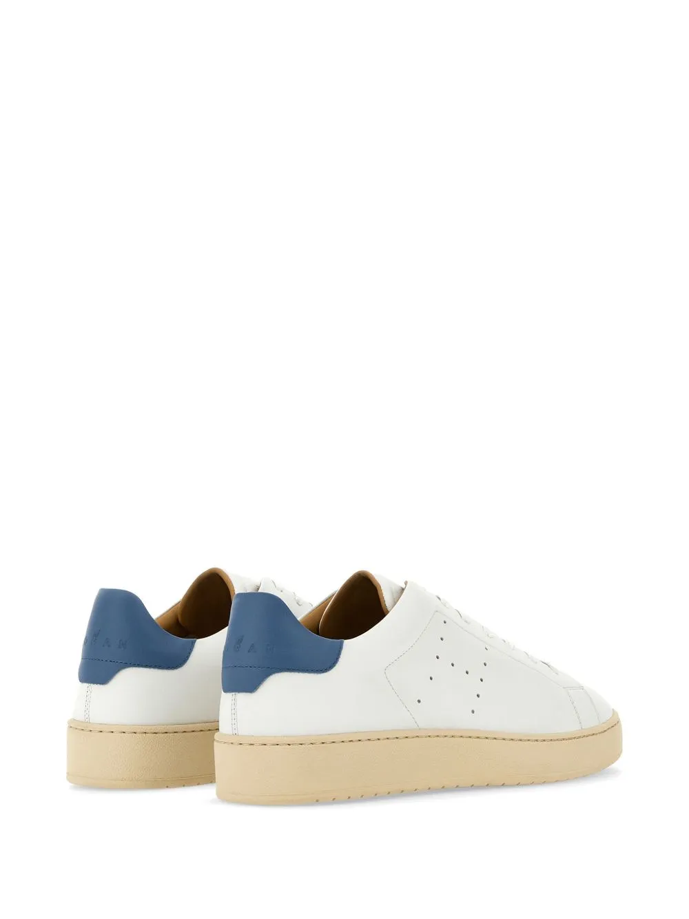 H672 leather sneakers