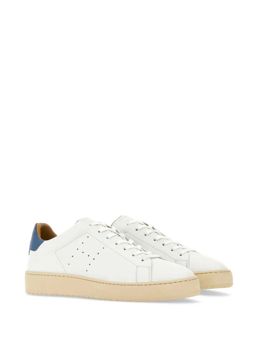 H672 leather sneakers