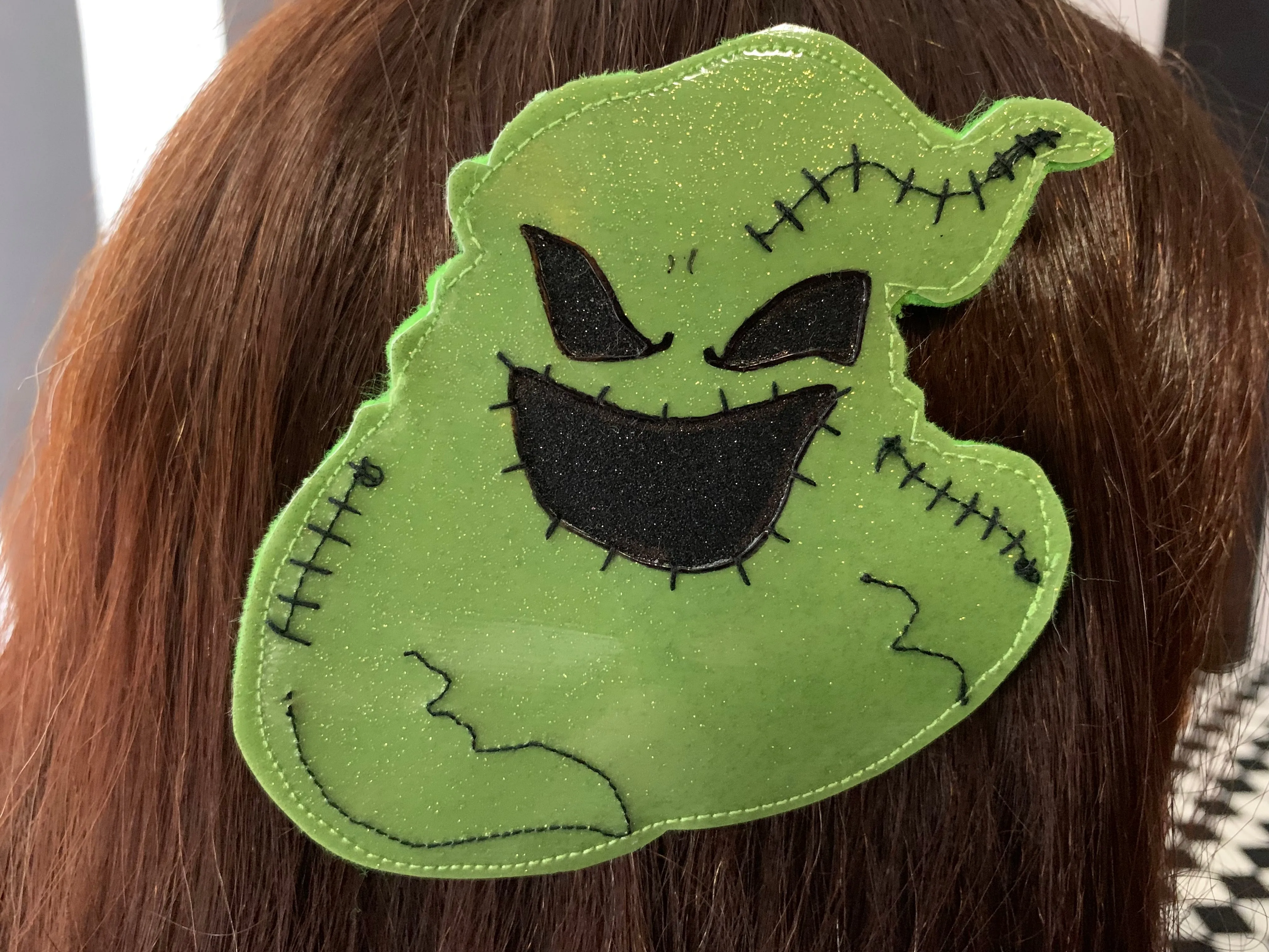 Hair clip Oogie Boogie fan art