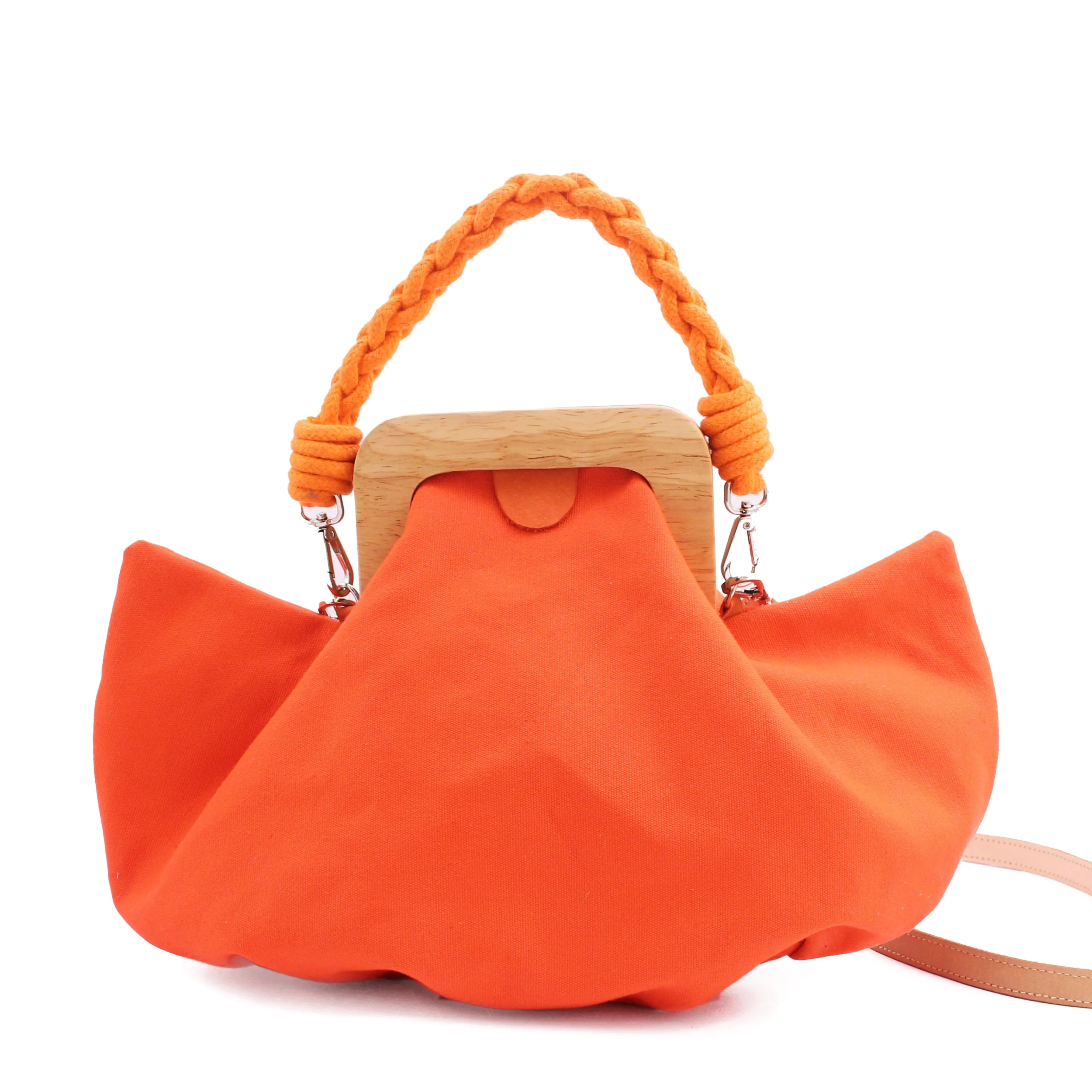 HALFMOON BAG canvas   Orange