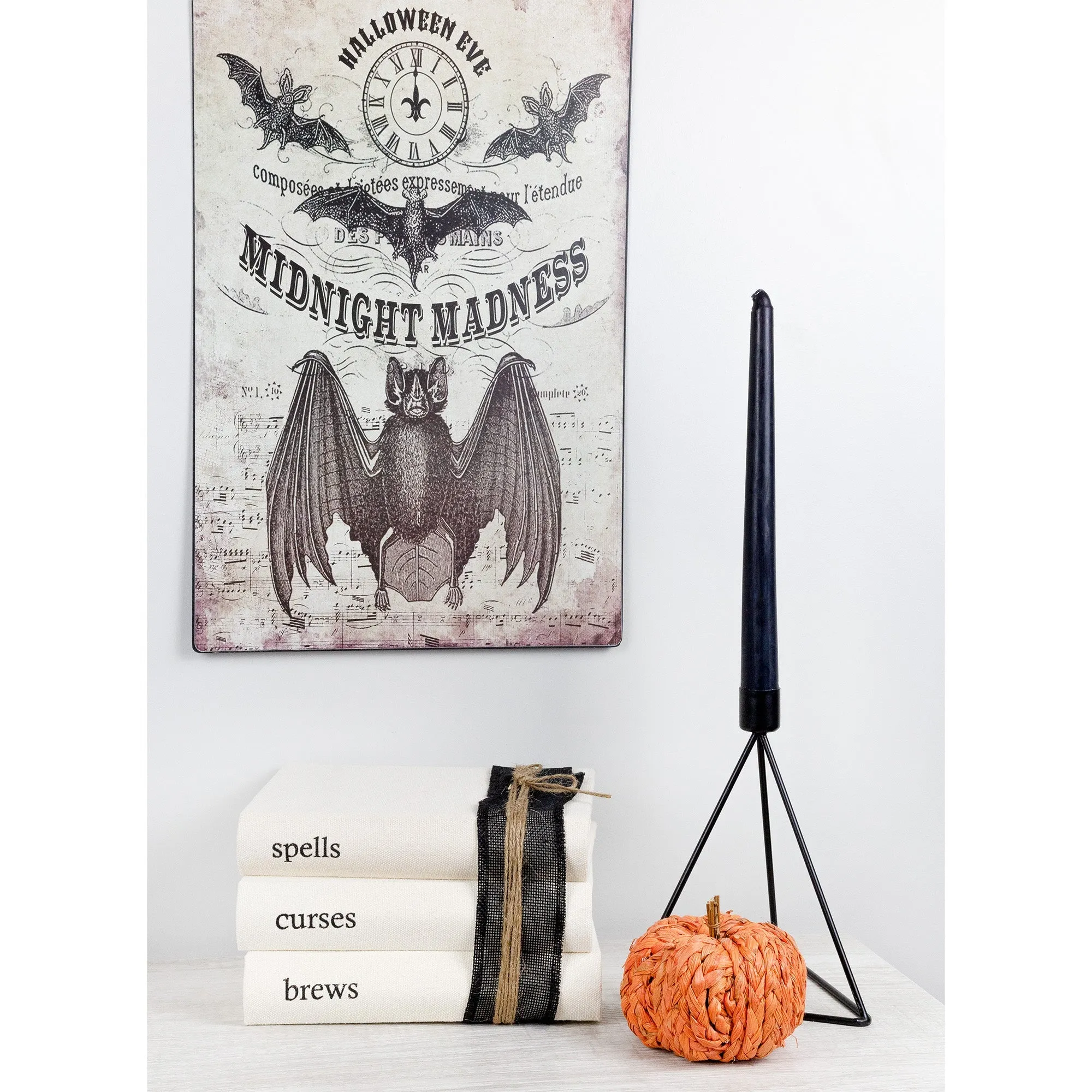 Halloween Faux Book Stack (Case of 4)