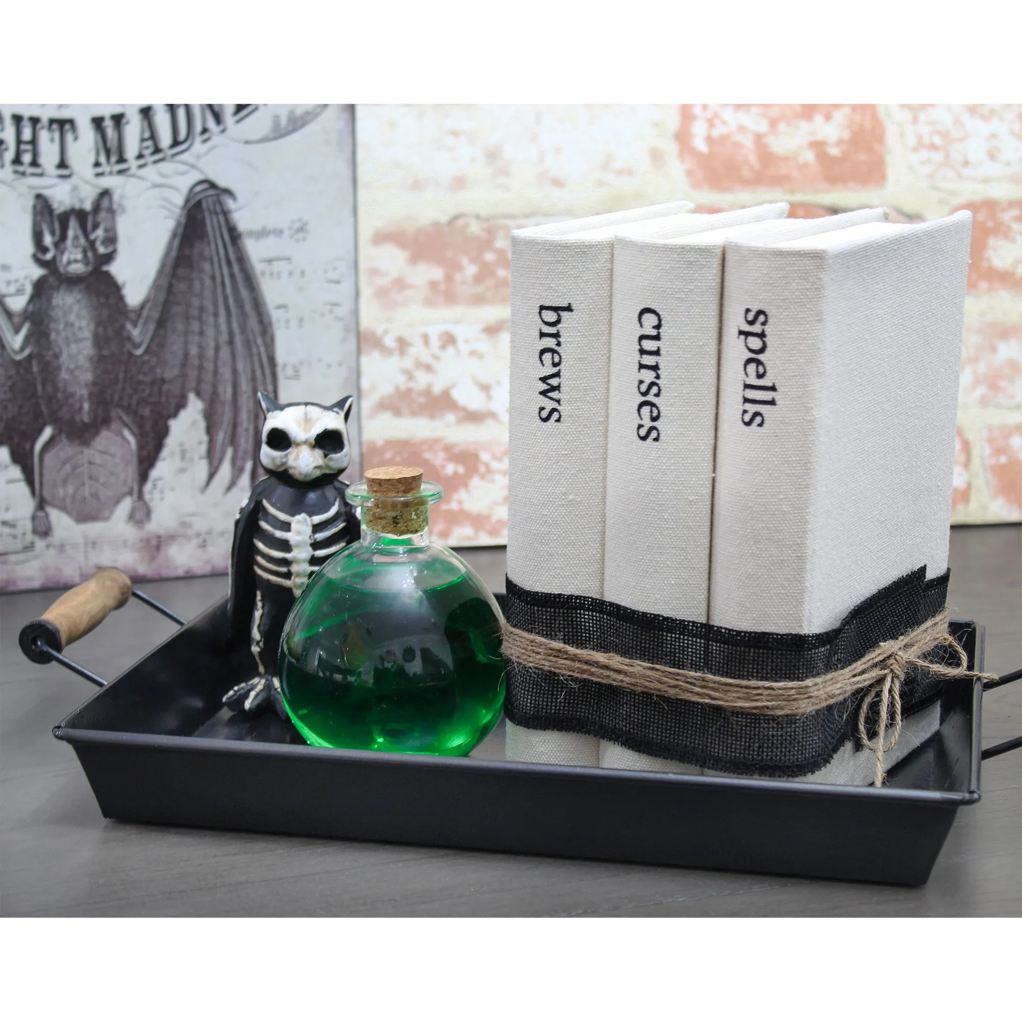 Halloween Faux Book Stack (Case of 4)