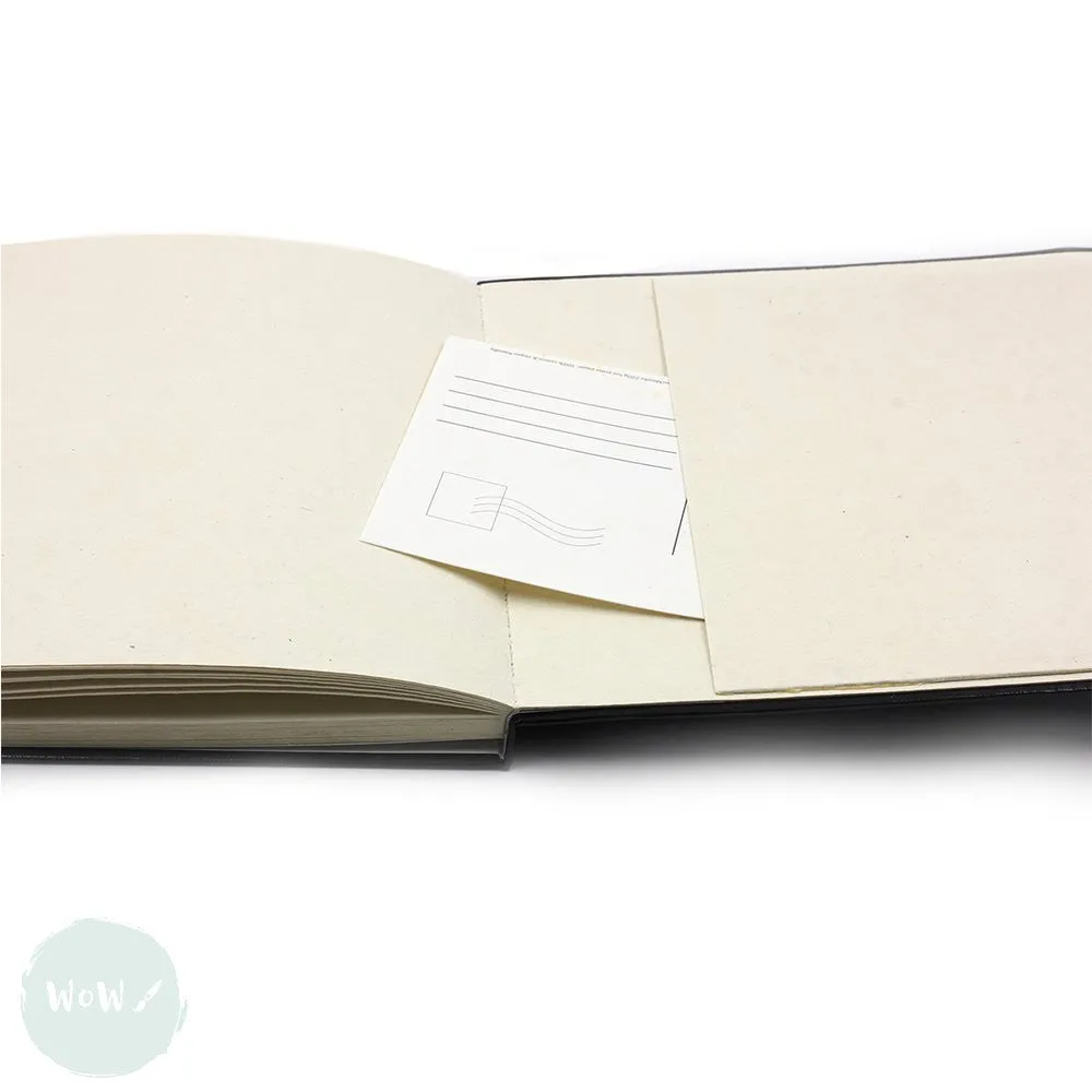 Hardback Watercolour Paper Book - SQUARE BOUND - VIVIVA COLORS   - 100% Cotton, 300gsm (140lb), Cold Pressed surface - A5