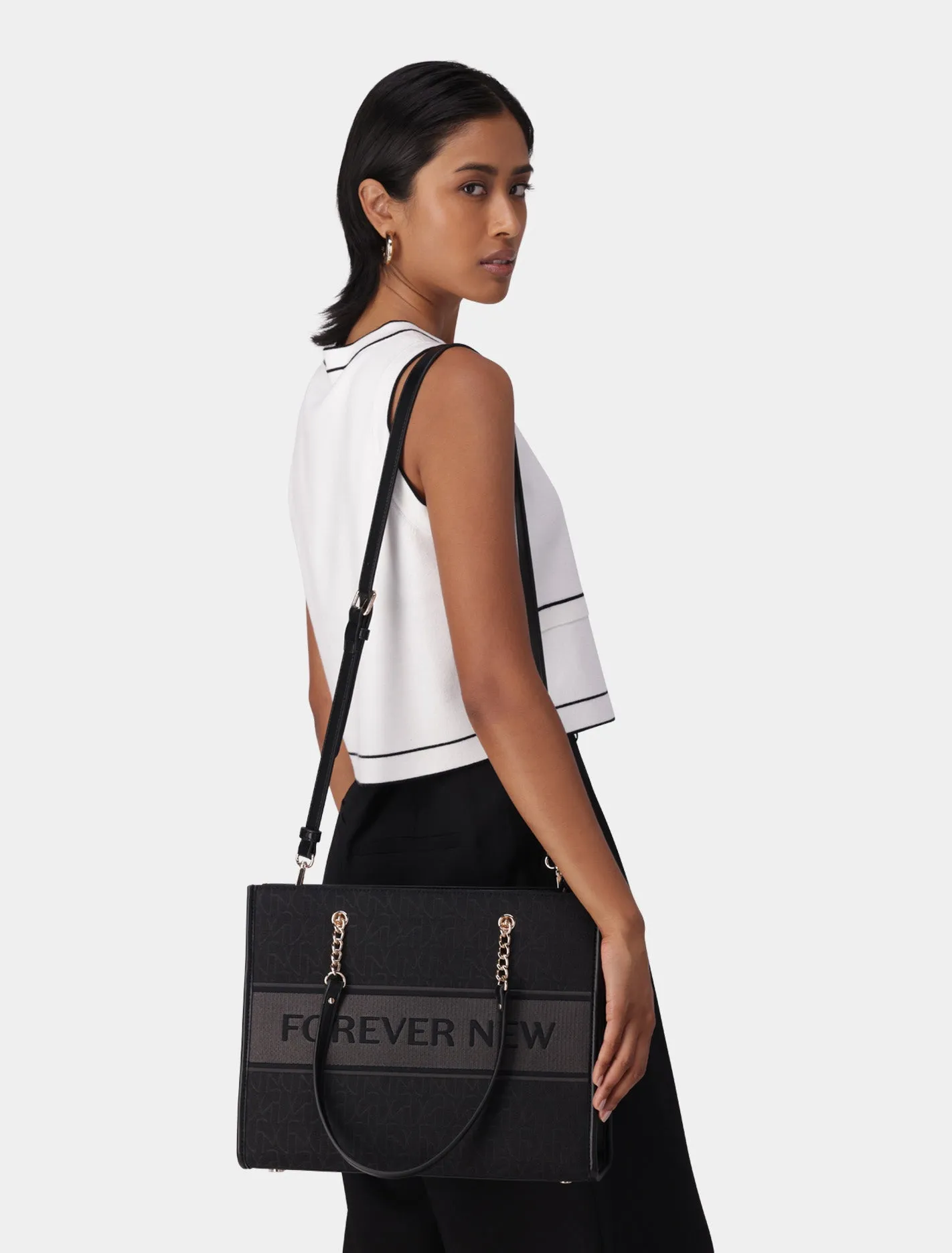 Harper Jacquard Shopper Bag