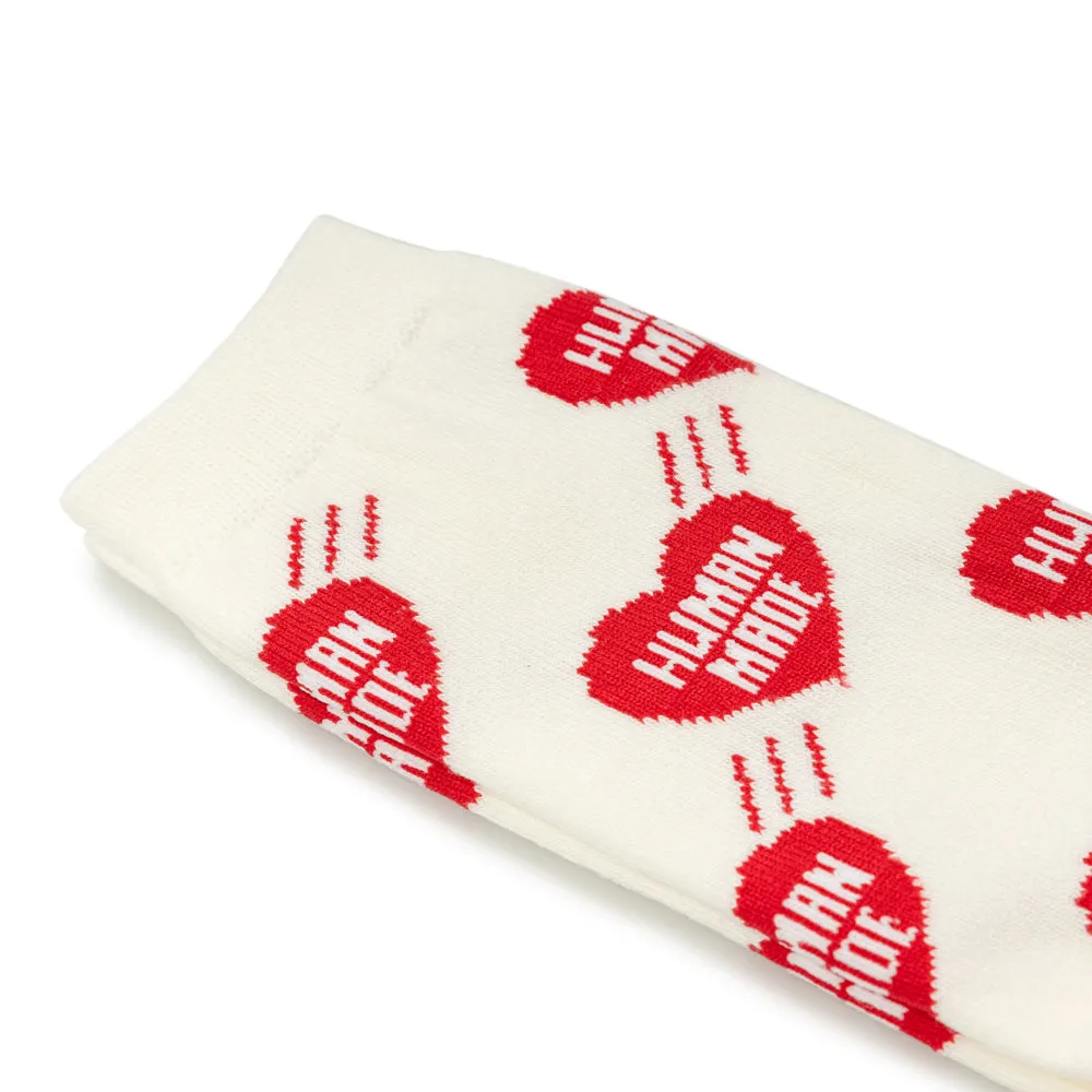 Heart Socks | Red