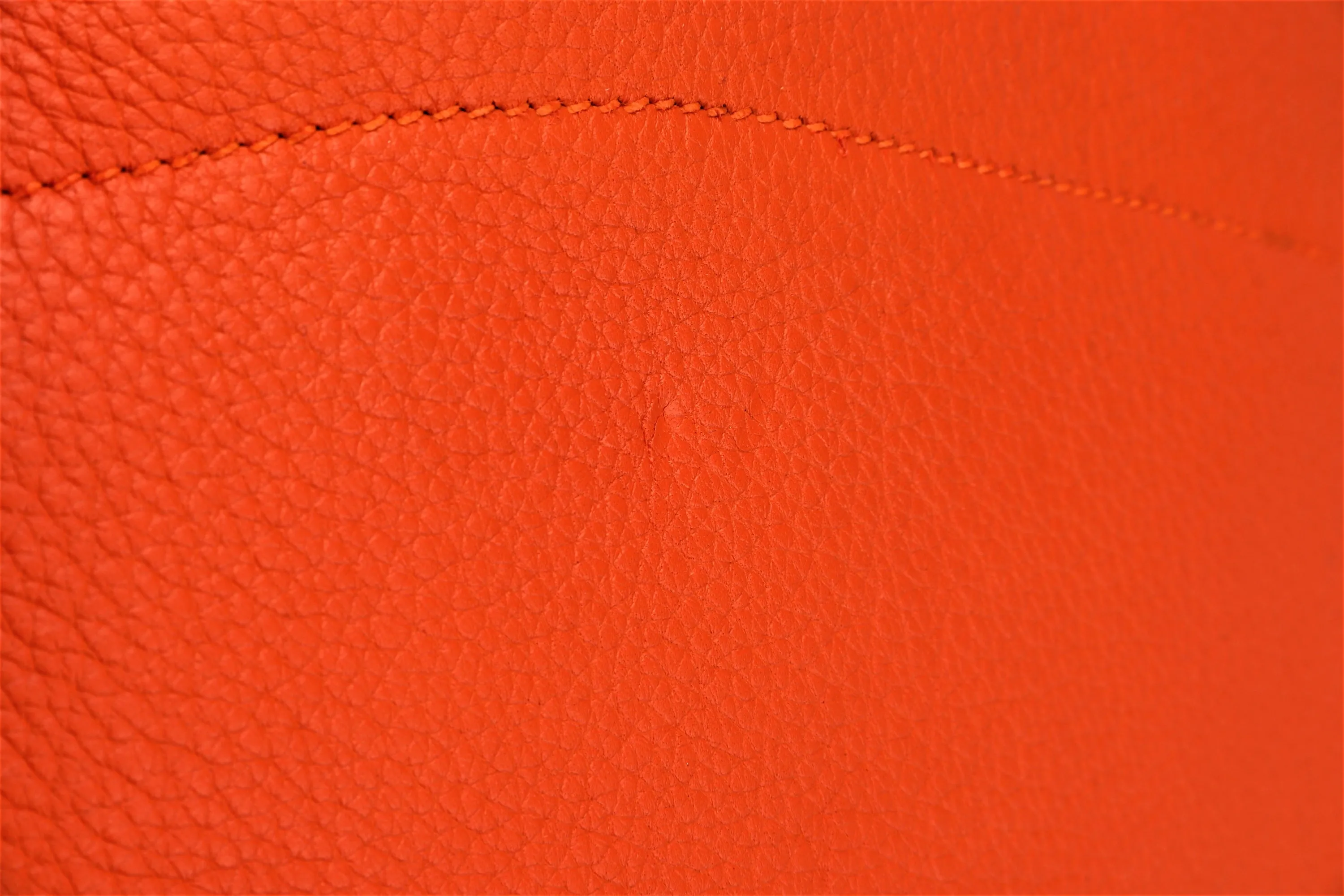 HERMES BOLIDE 31 (STAMP M (2009)) FEU COLOR CLEMENCE LEATHER, WITH KEYS, LOCK, STRAP, RAINCOAT & DUST COVER