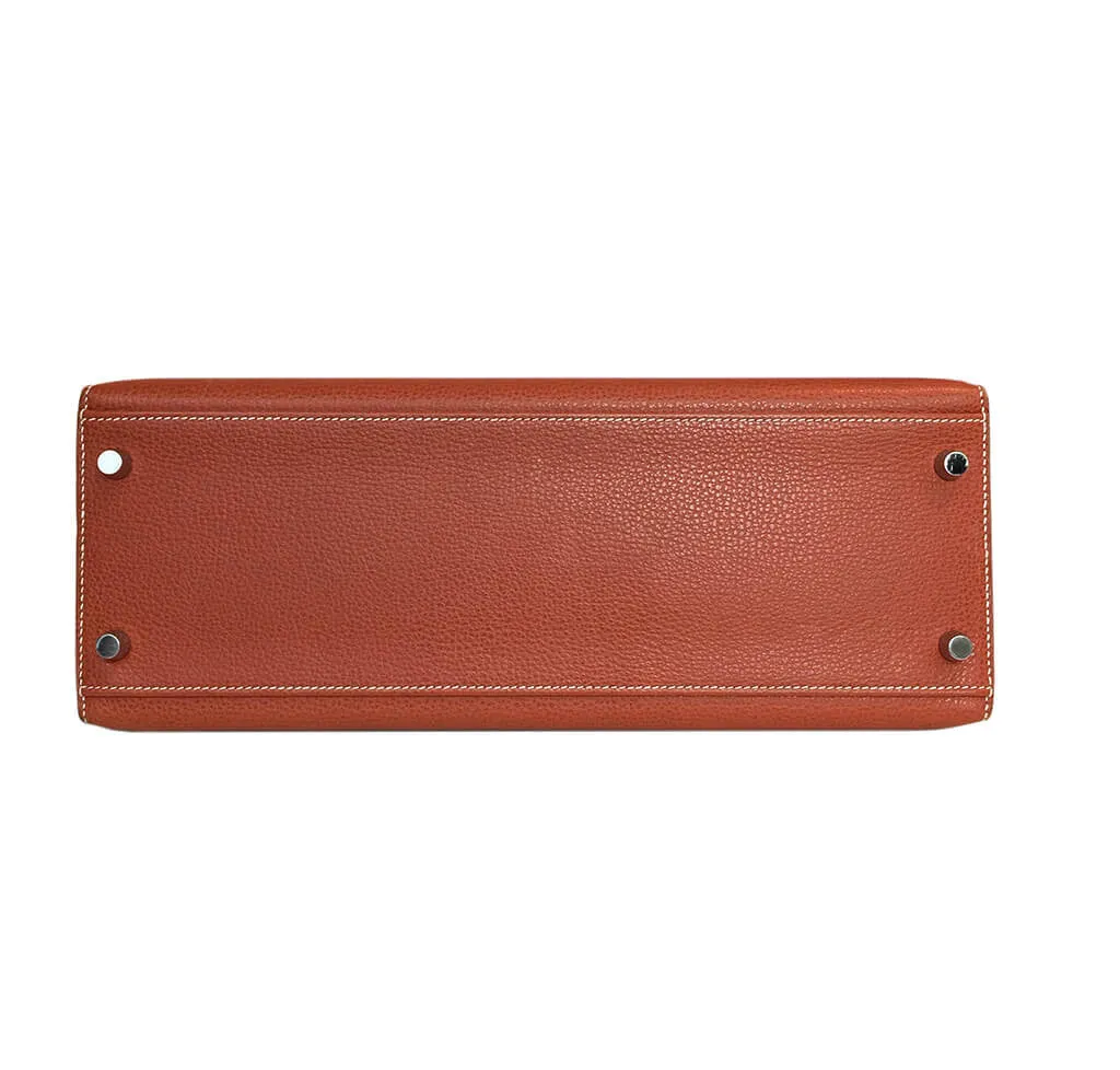 Hermès Sellier Kelly 32 Epsom Bag in Brique