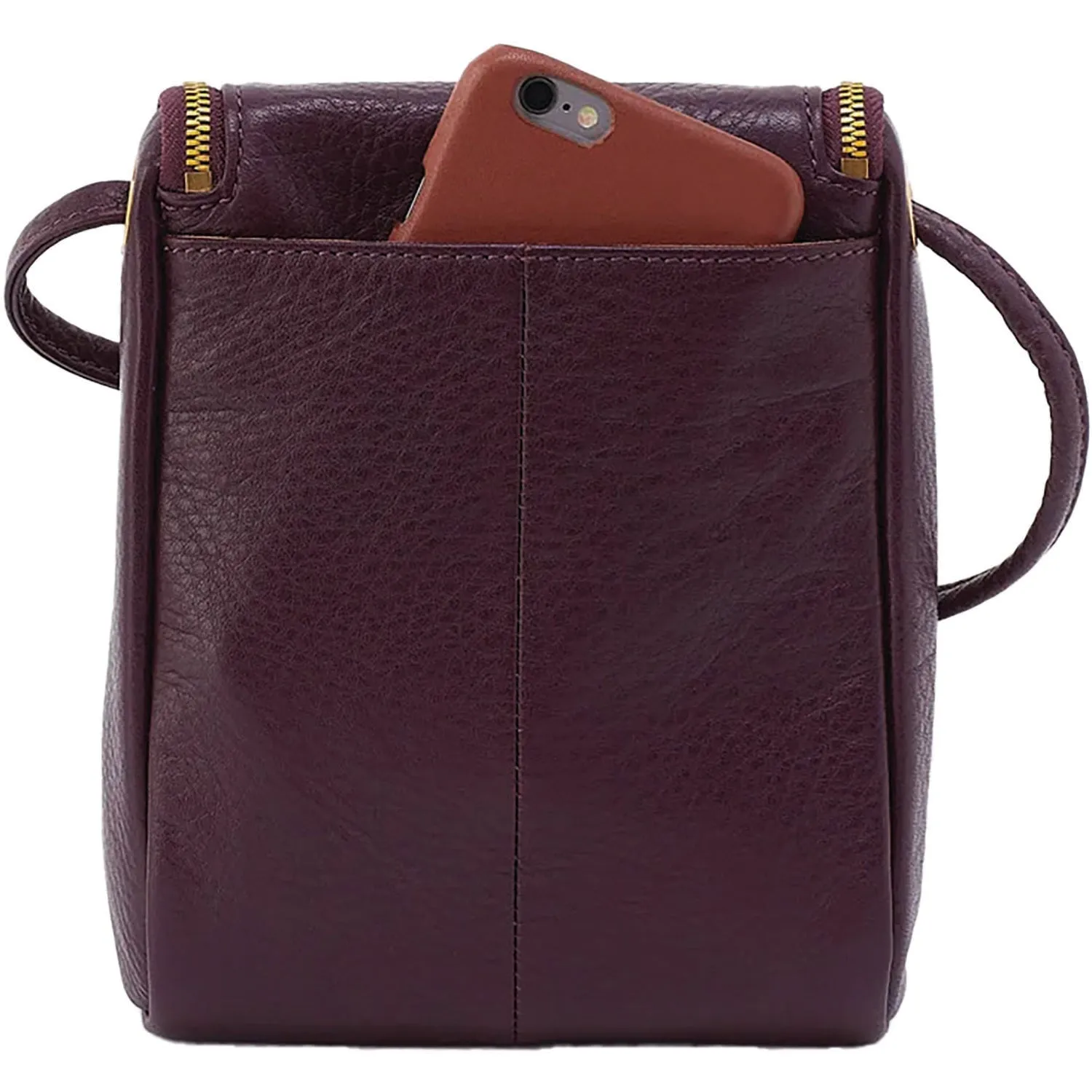 Hobo Fern Ruby Wine Pebbled Leather