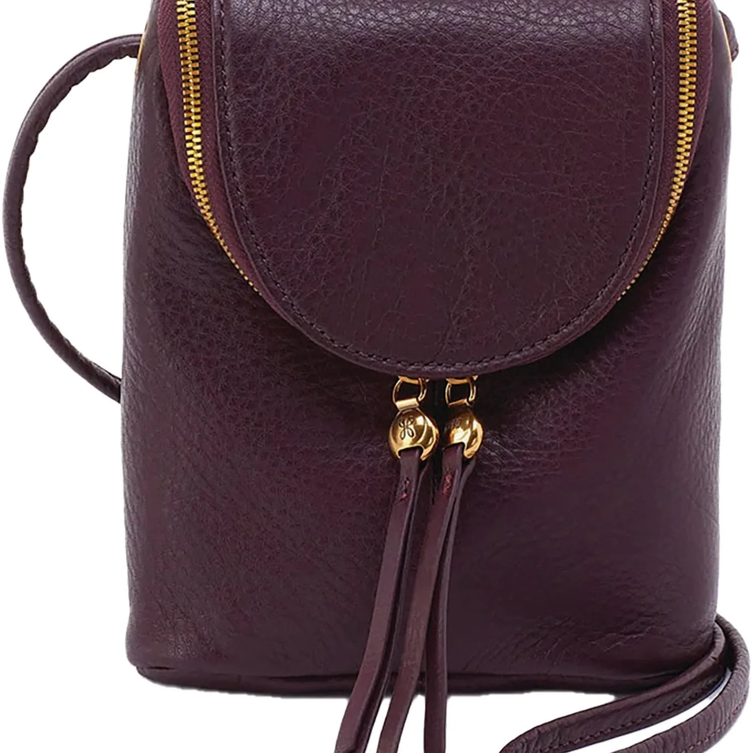 Hobo Fern Ruby Wine Pebbled Leather