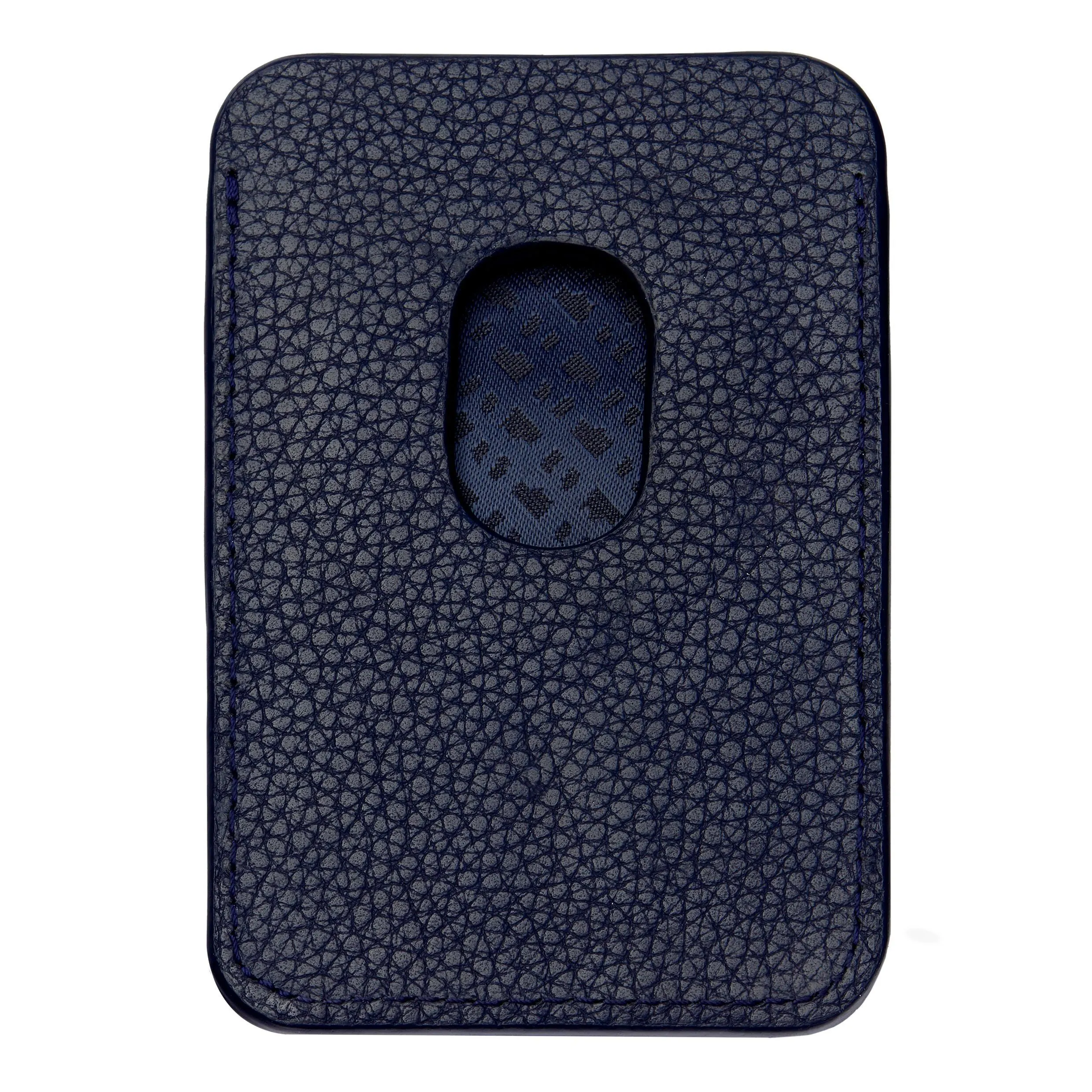 HUGO BOSS HLJ416N - Card holder with Magnet Mobile Classic Grained Navy