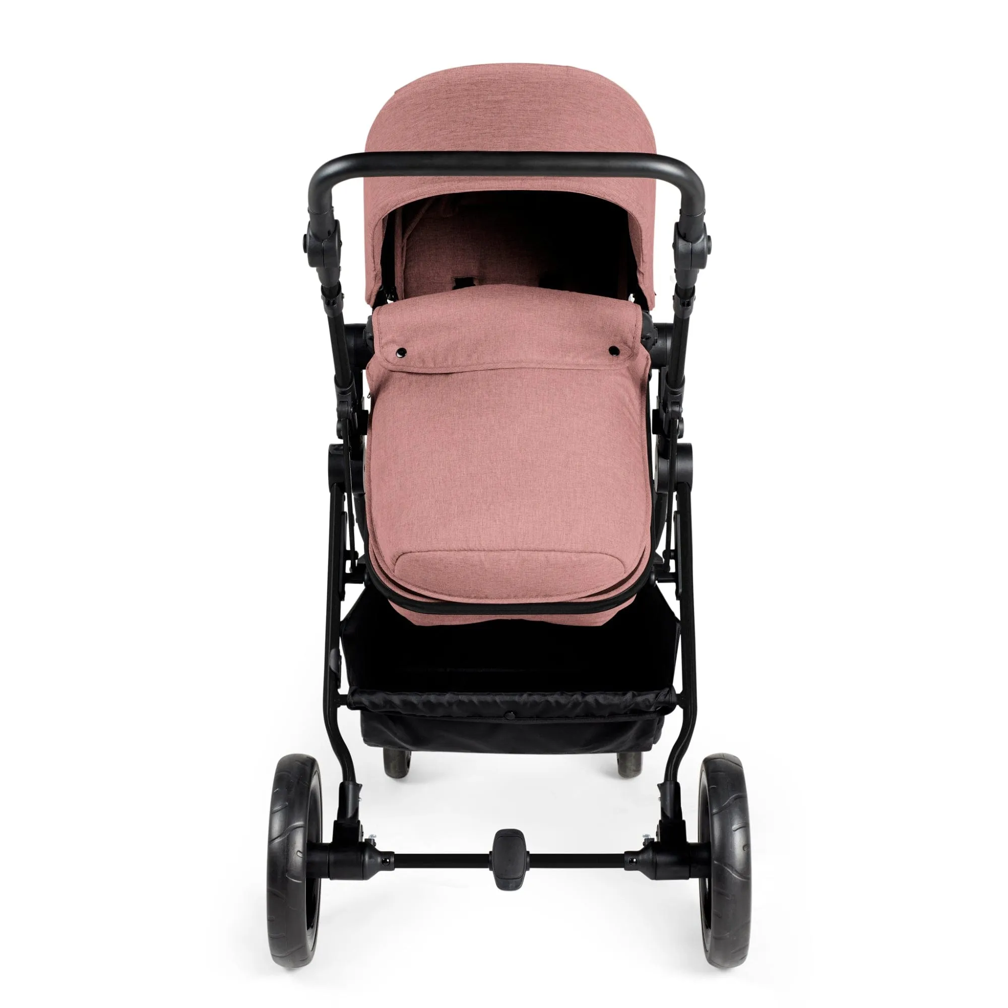 Ickle Bubba Comet 2 in 1 Plus Pushchair - Black / Dusky Pink (Ex-Display)