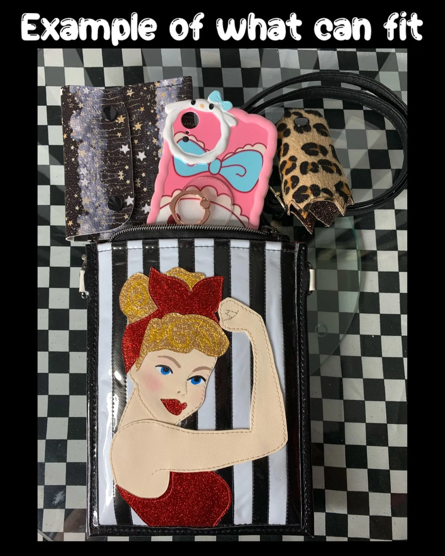 Jack fan art phone cross body bag