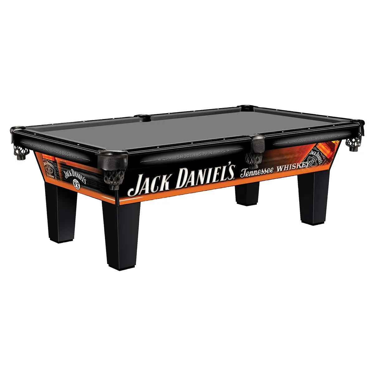 JD Tennessee Whiskey Pool Table - 7 ft.