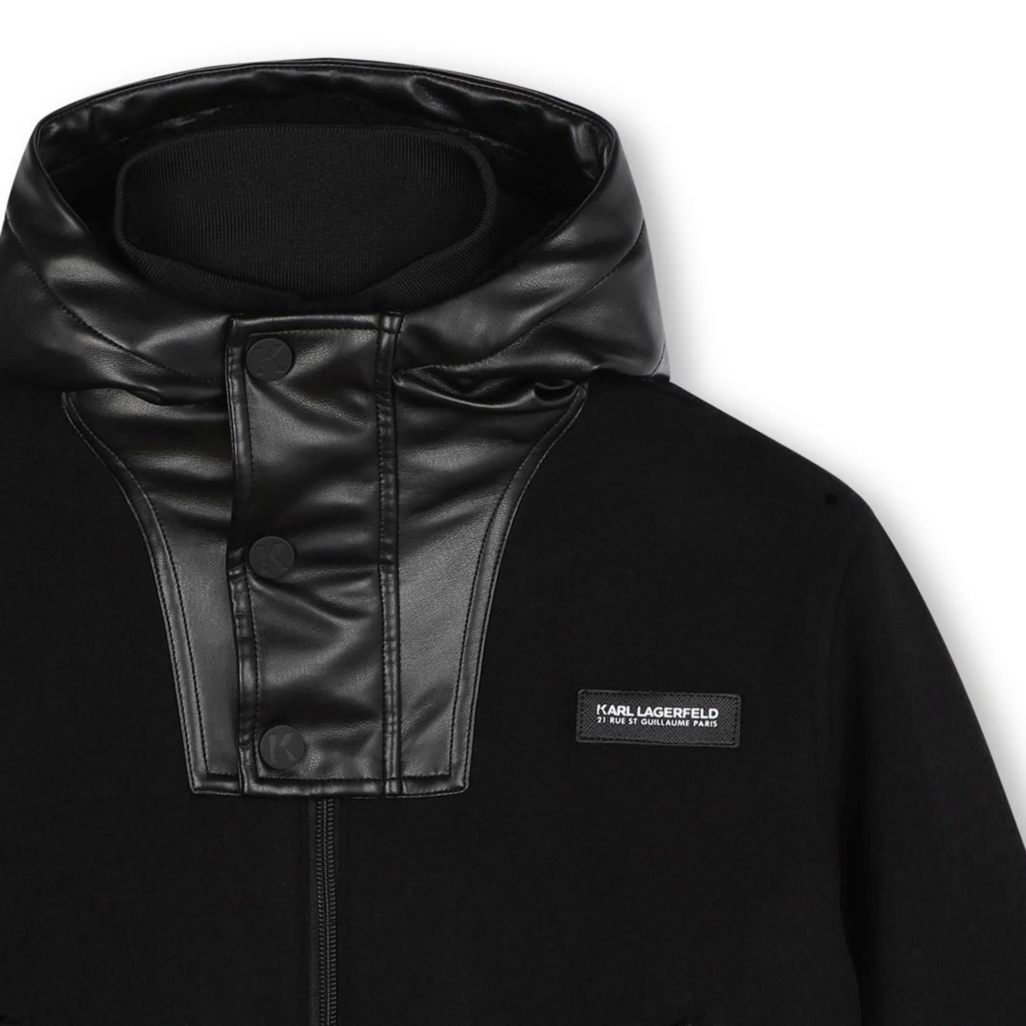 Karl Lagerfeld Faux Leather Jacket