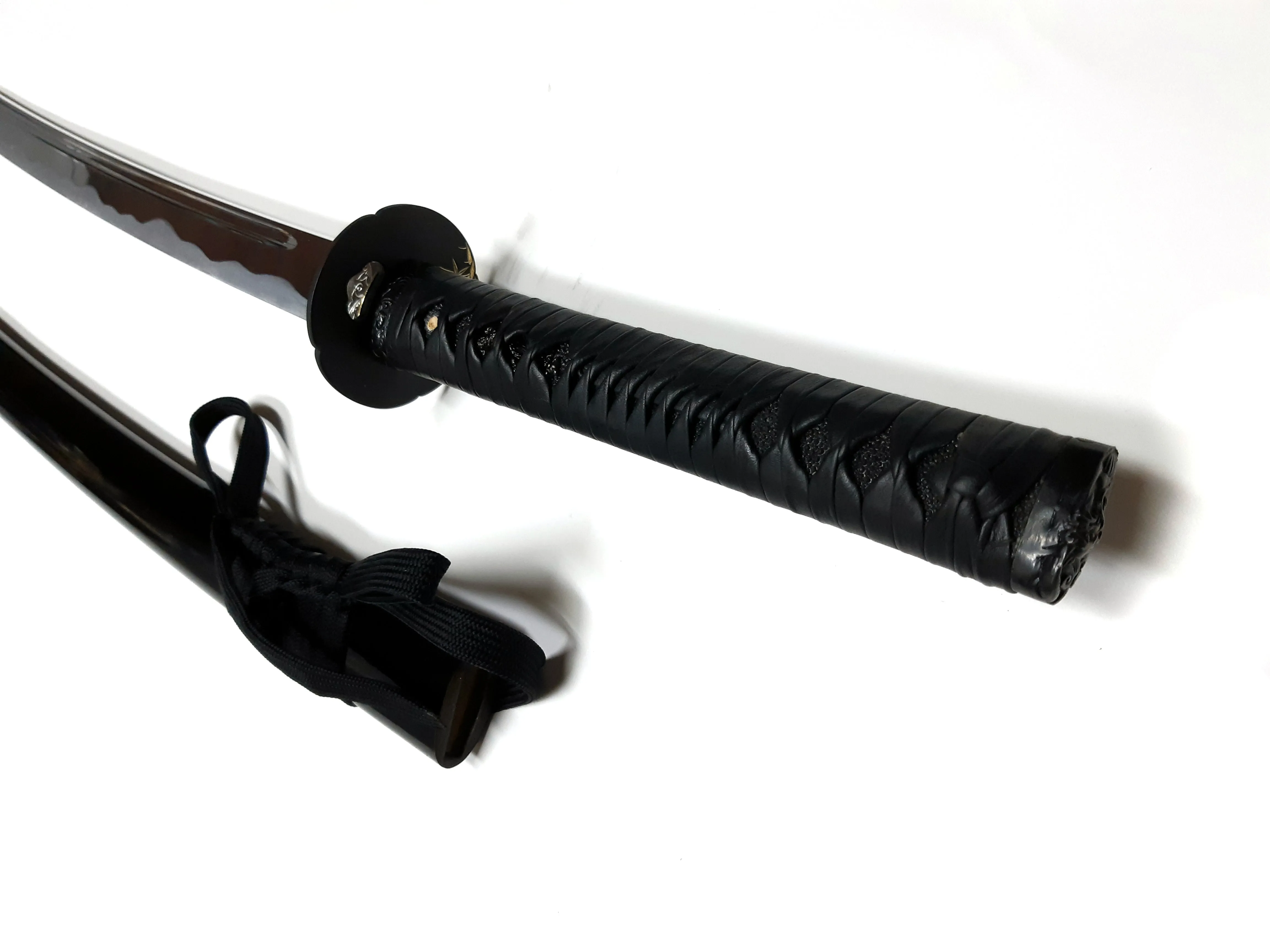 Katana with a Bamboo Carved Tsuba