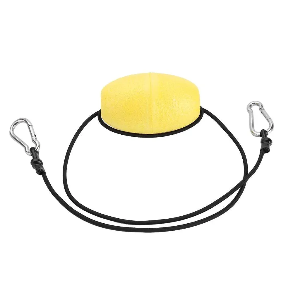Kayak Drift Anchor Tow Nylon Rope with EVA Buoy Steel Clips, Kayak Tow Line, Kayak Throw Floating Tow Line