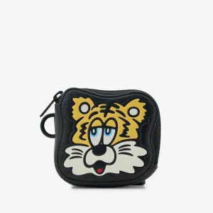 'KENZO VERDY MARKET' Leather Purse Black