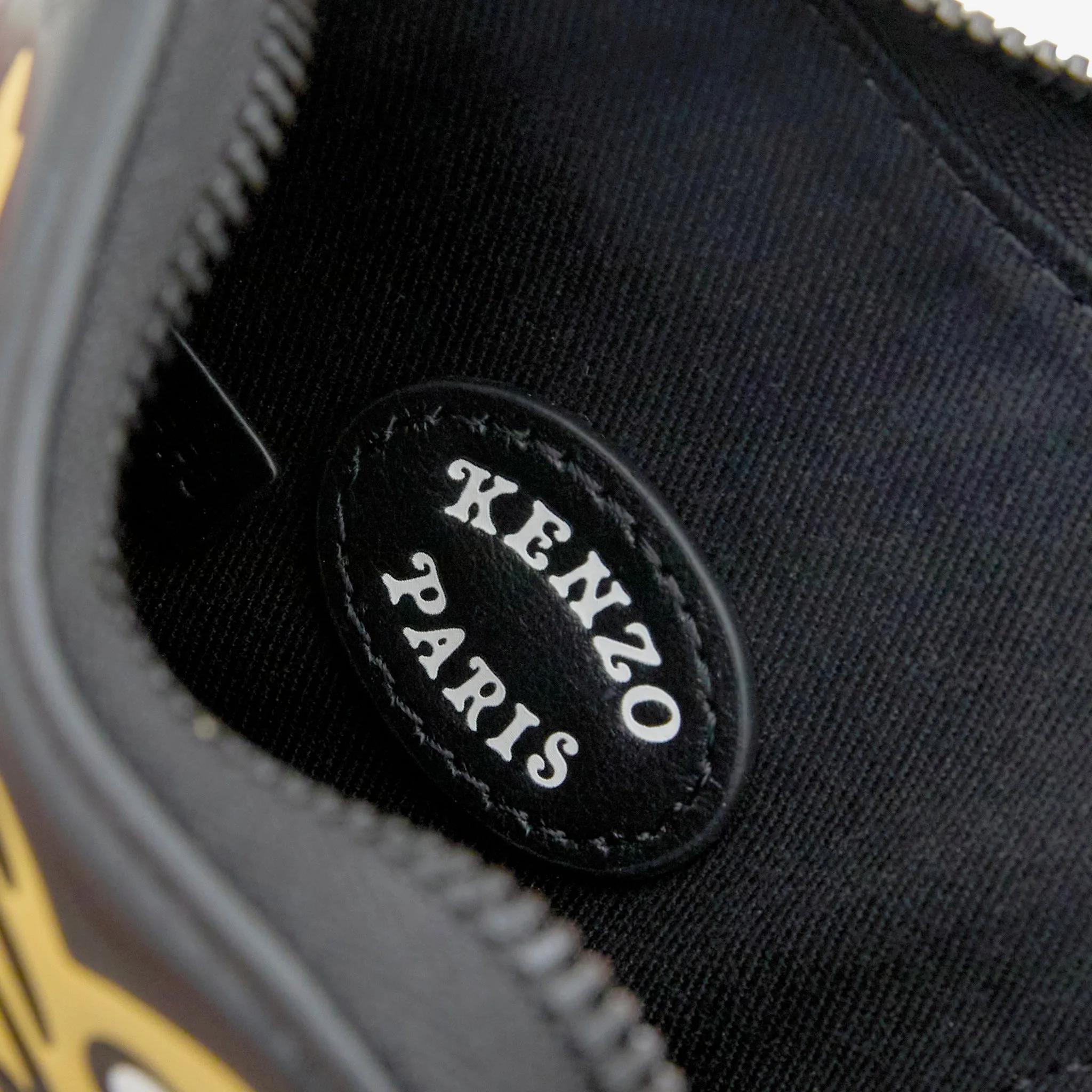 'KENZO VERDY MARKET' Leather Purse Black