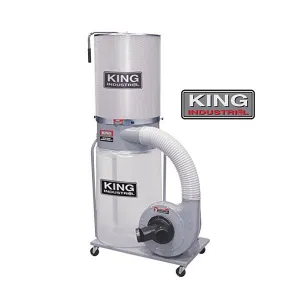 King KC-3105C/KDCF-3500 1.5HP Dust Collector - 1200 CFM