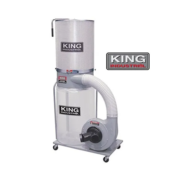 King KC-3105C/KDCF-3500 1.5HP Dust Collector - 1200 CFM