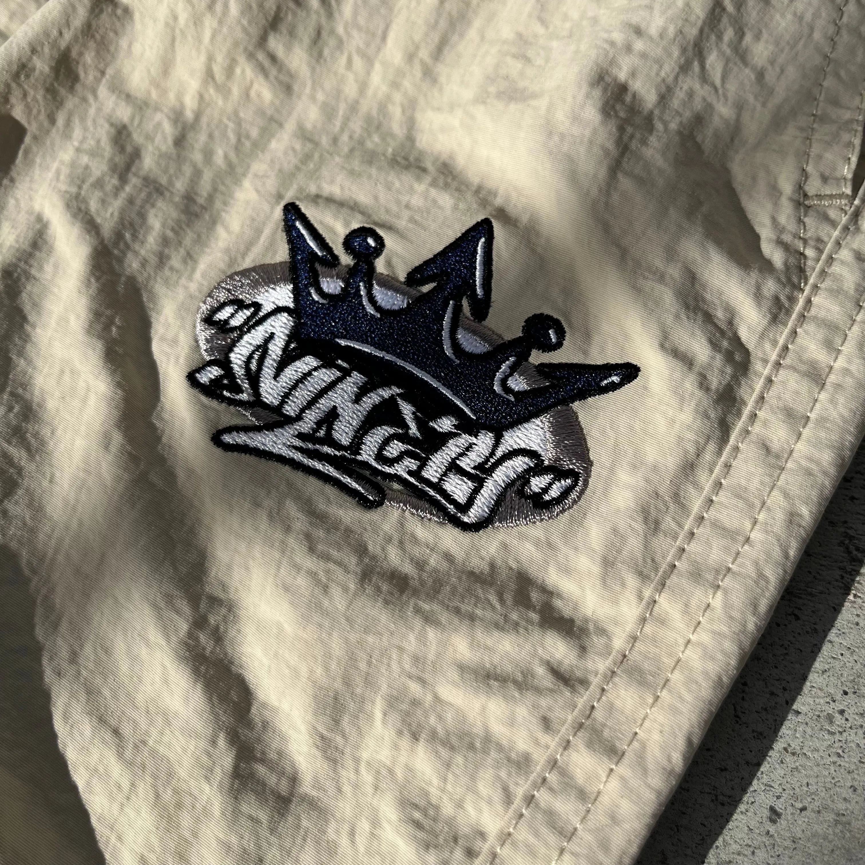 King Logo Nylon Pants
