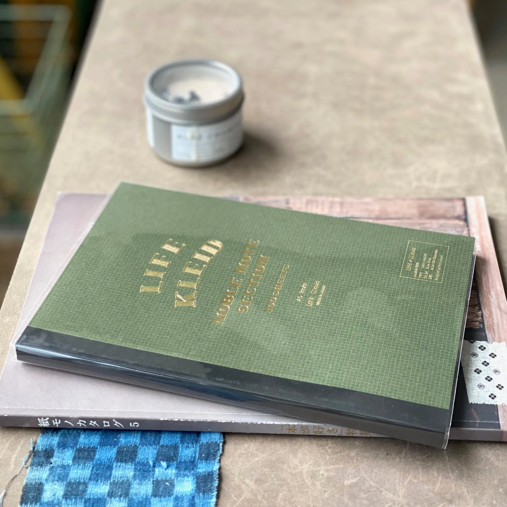 [KLEIDxLIFE] Noble Grid Notebook (A5)