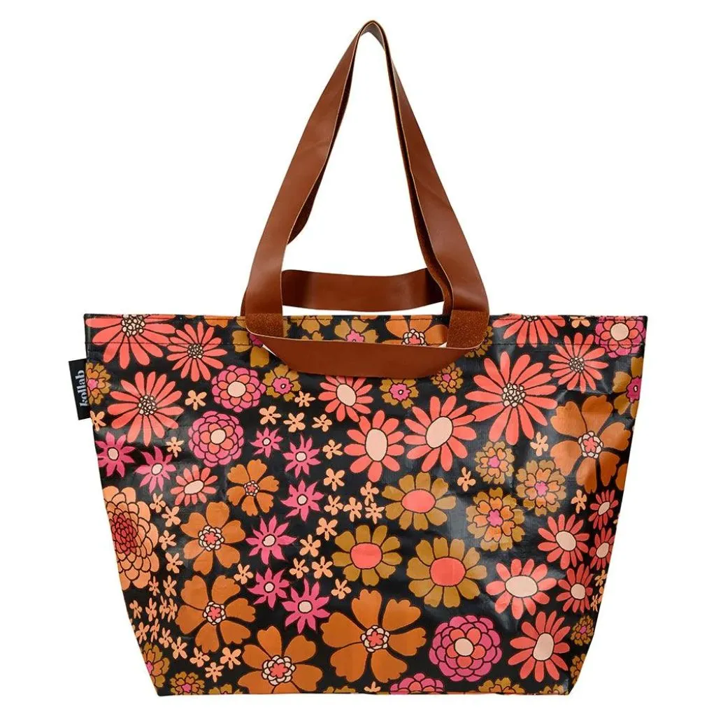 KOLLAB Shopper Tote - Flower Power