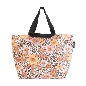 KOLLAB Shopper Tote - Leopard Floral