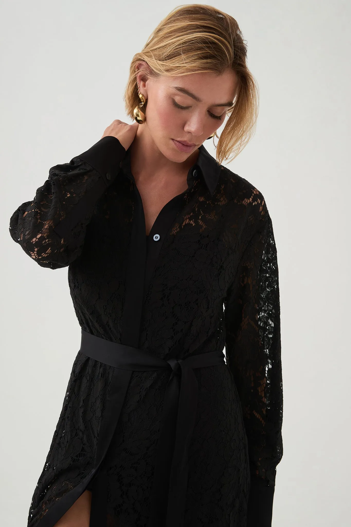 Kosmo Maxi Shirt Dress