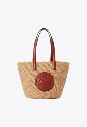 Large Horse Medal Basket Bag