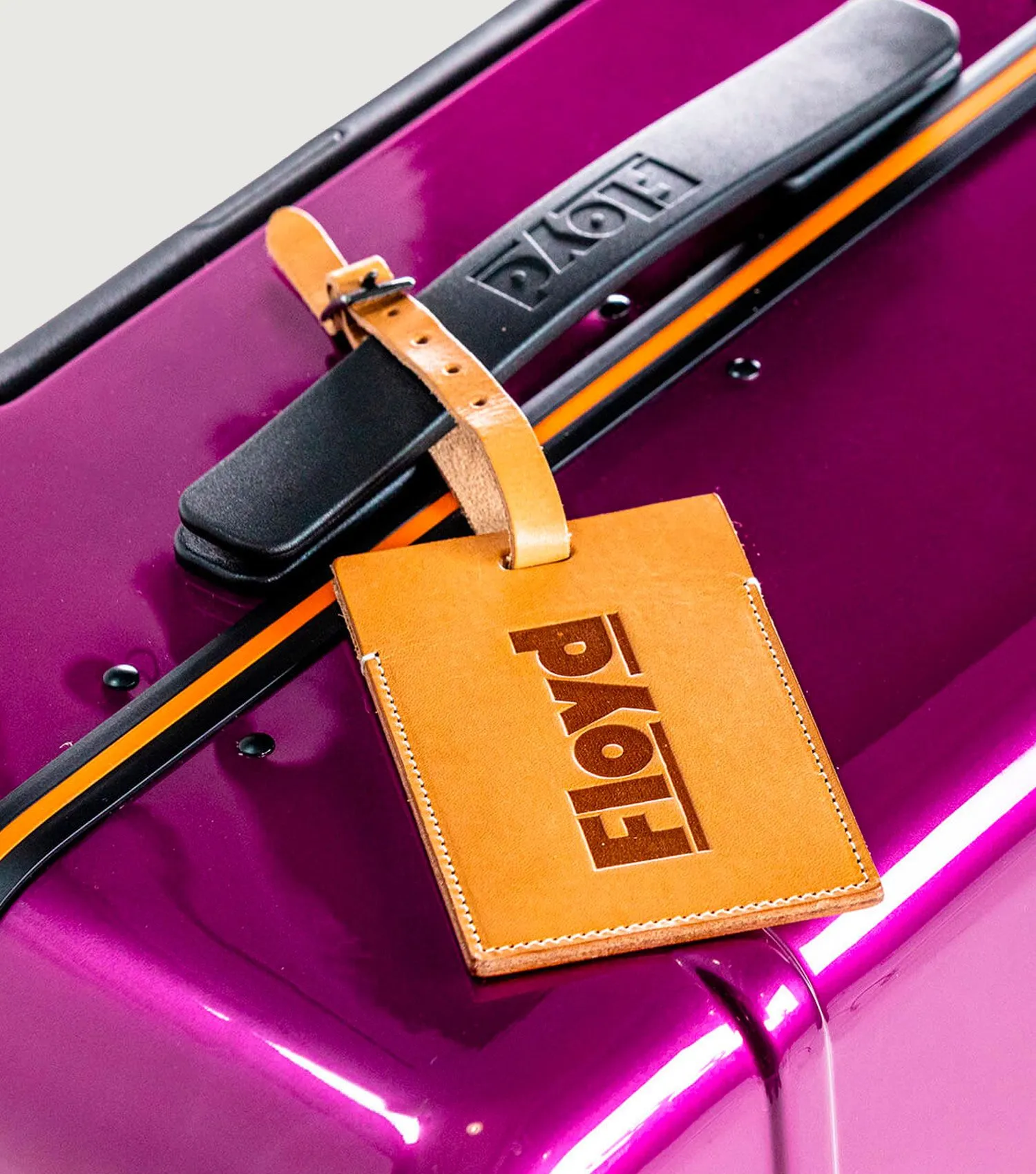 Leather Luggage Tag