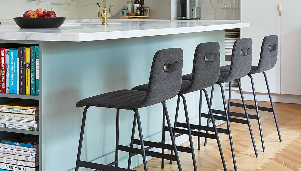 Lecture Counter Stool Upholstered