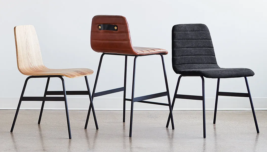 Lecture Counter Stool Upholstered