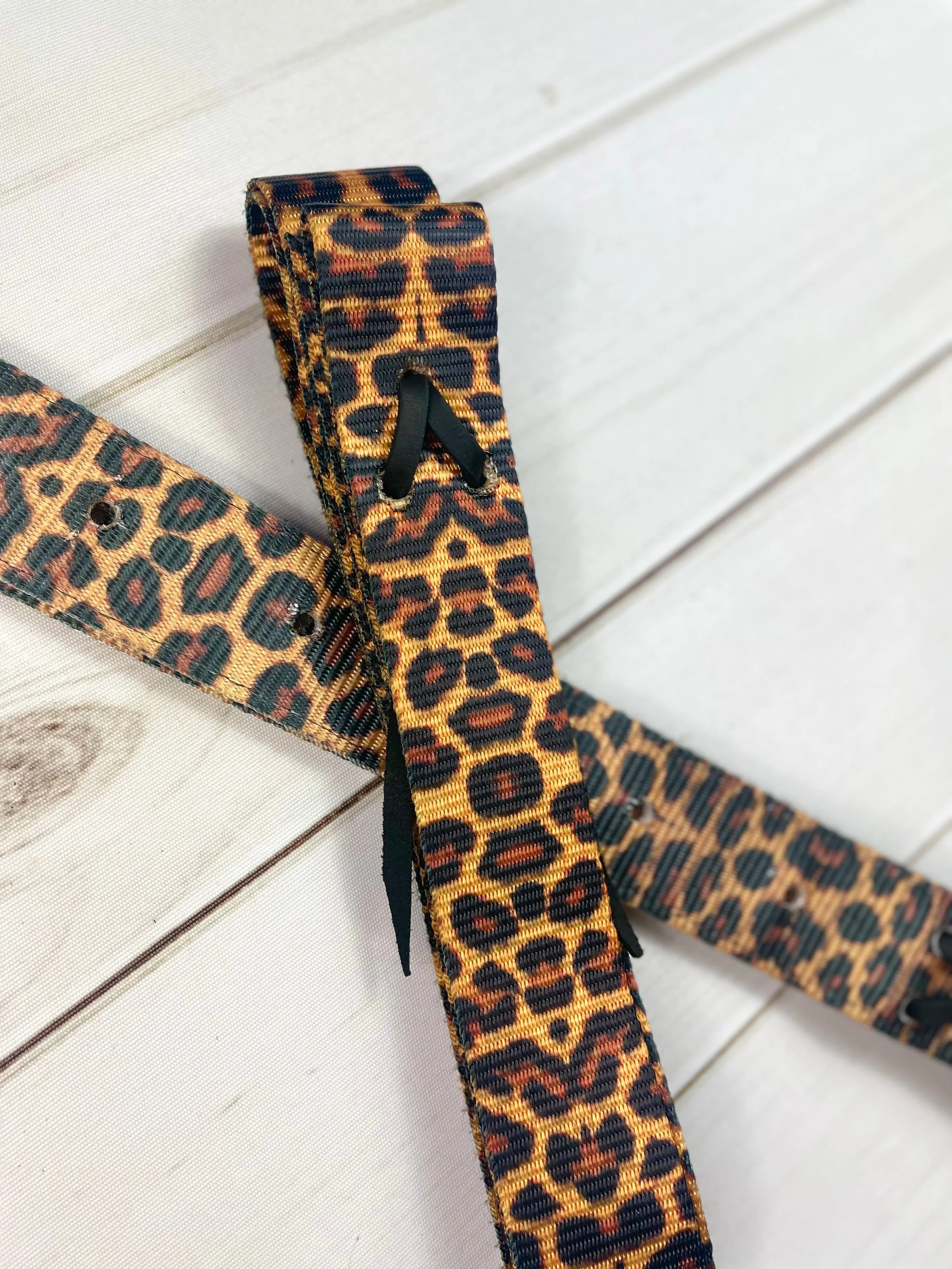 Leopard Cinch Strap Set