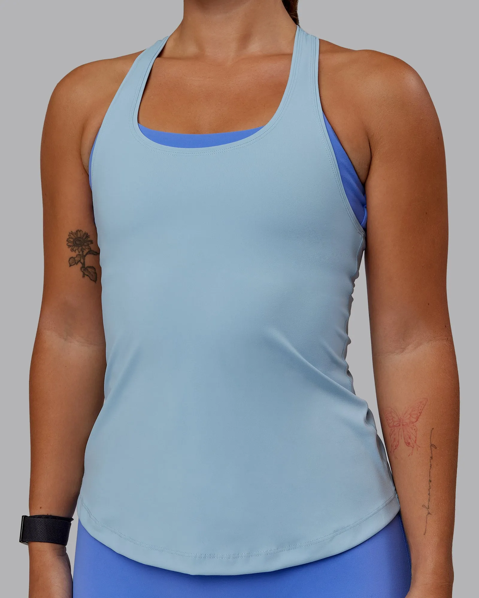 Lift Performance Tank - Glacial Blue
