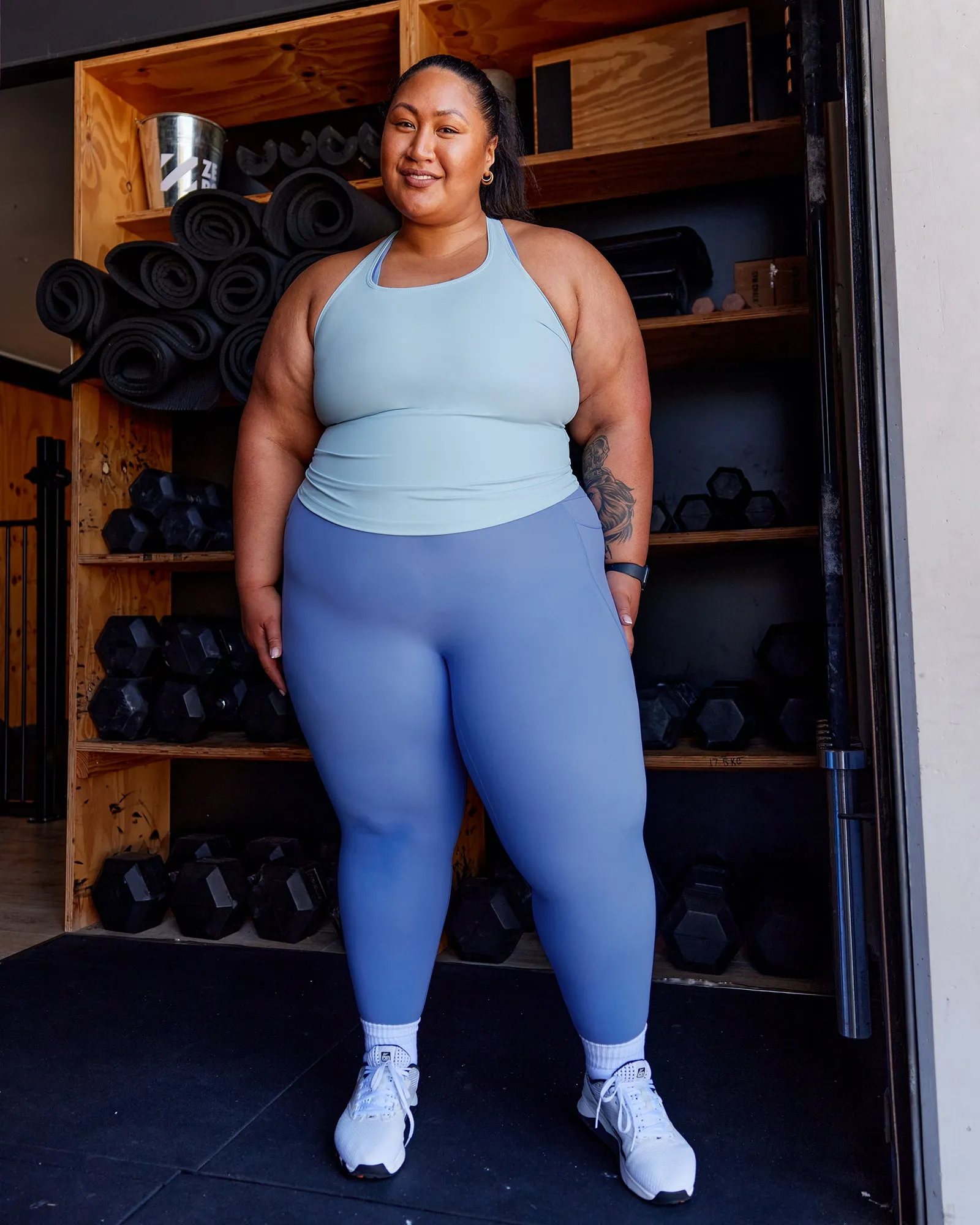 Lift Performance Tank - Glacial Blue