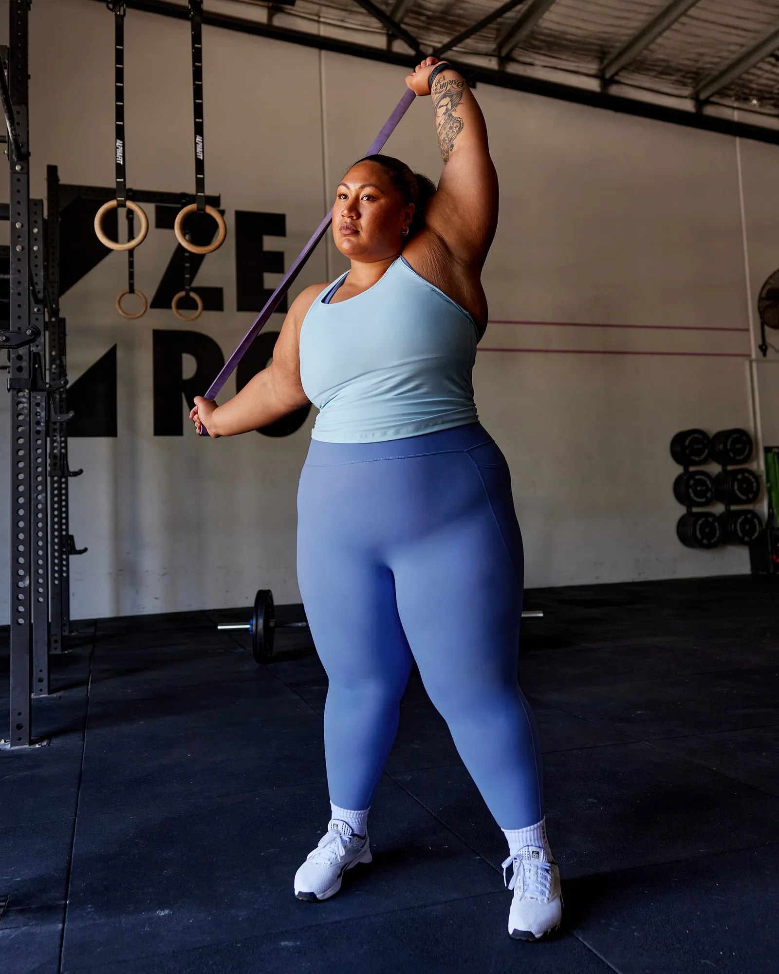Lift Performance Tank - Glacial Blue