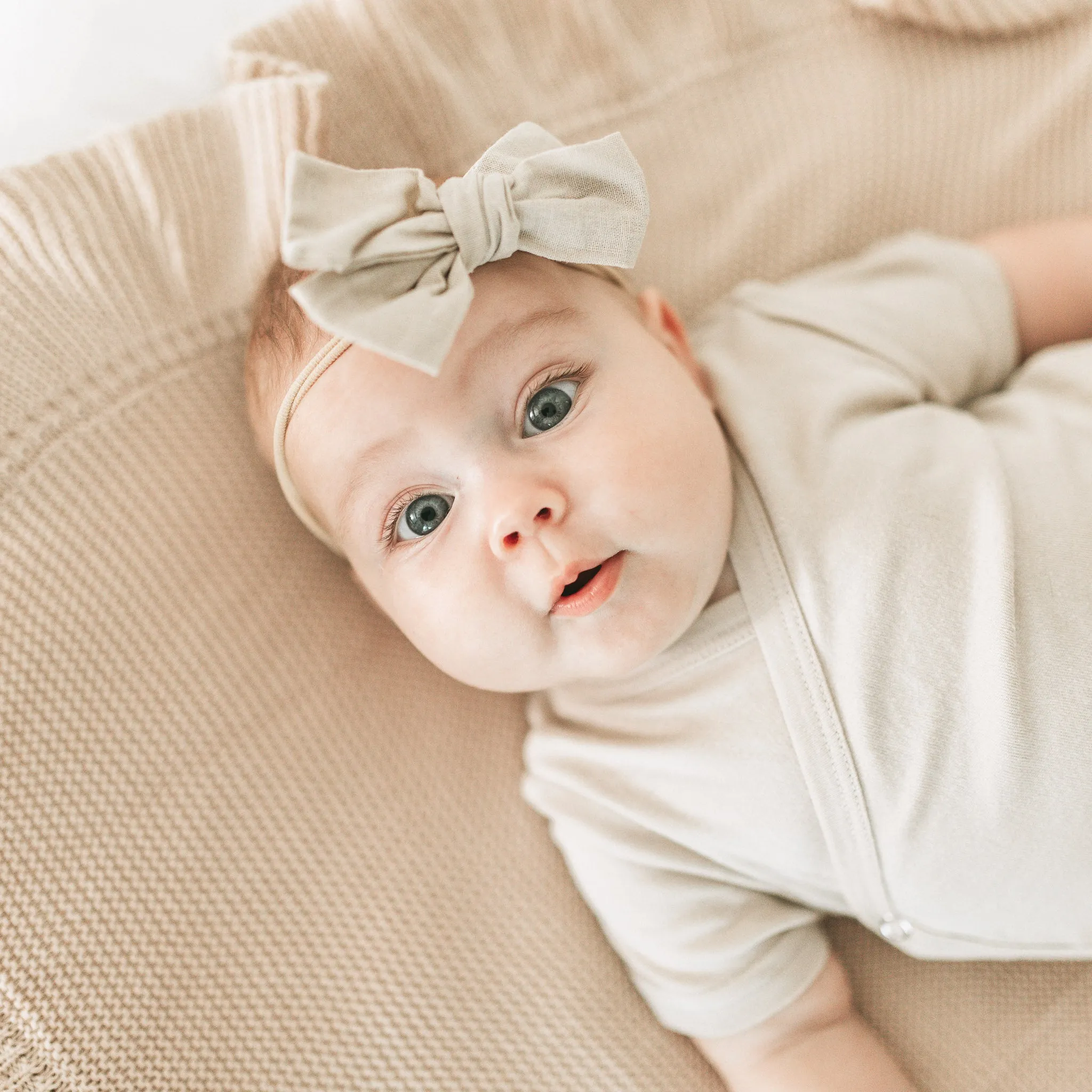 Linen Bow Set - Pine Slate Duo