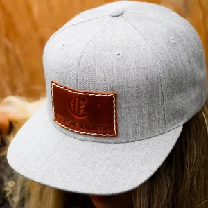 Logo Leather Patch Snapback