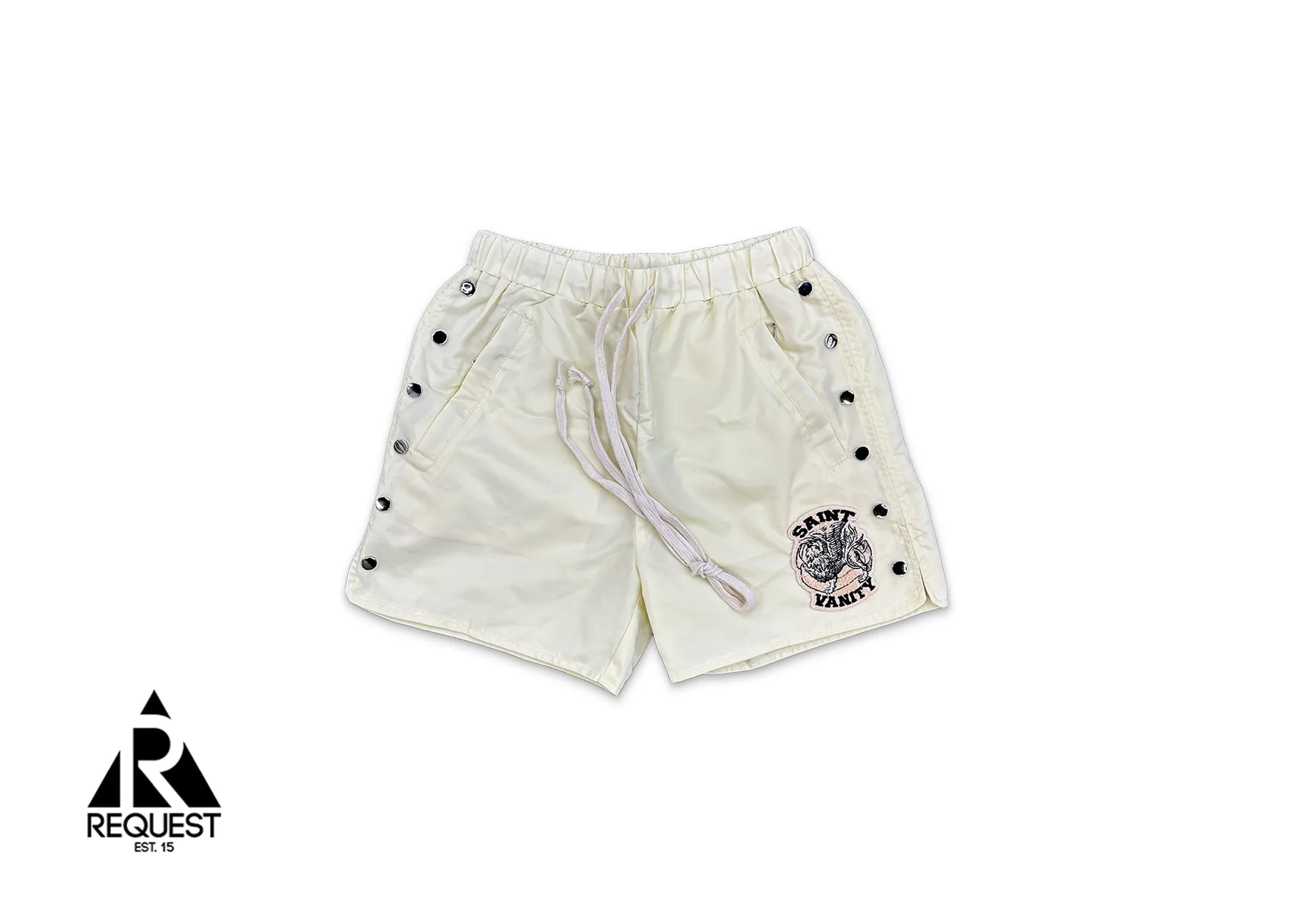 Logo Nylon Shorts "Cream"