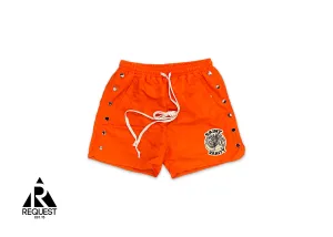 Logo Nylon Shorts "Orange"