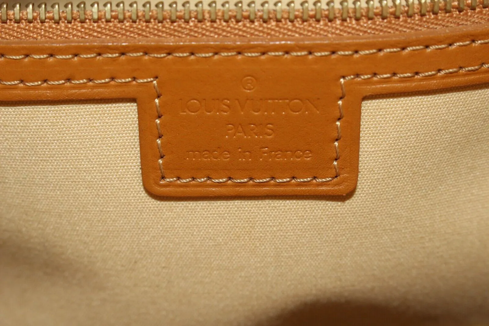 LOUIS VUITTON Beige Denim Canvas Monogram Mini Lin Josephine PM Boston 1LV1213K