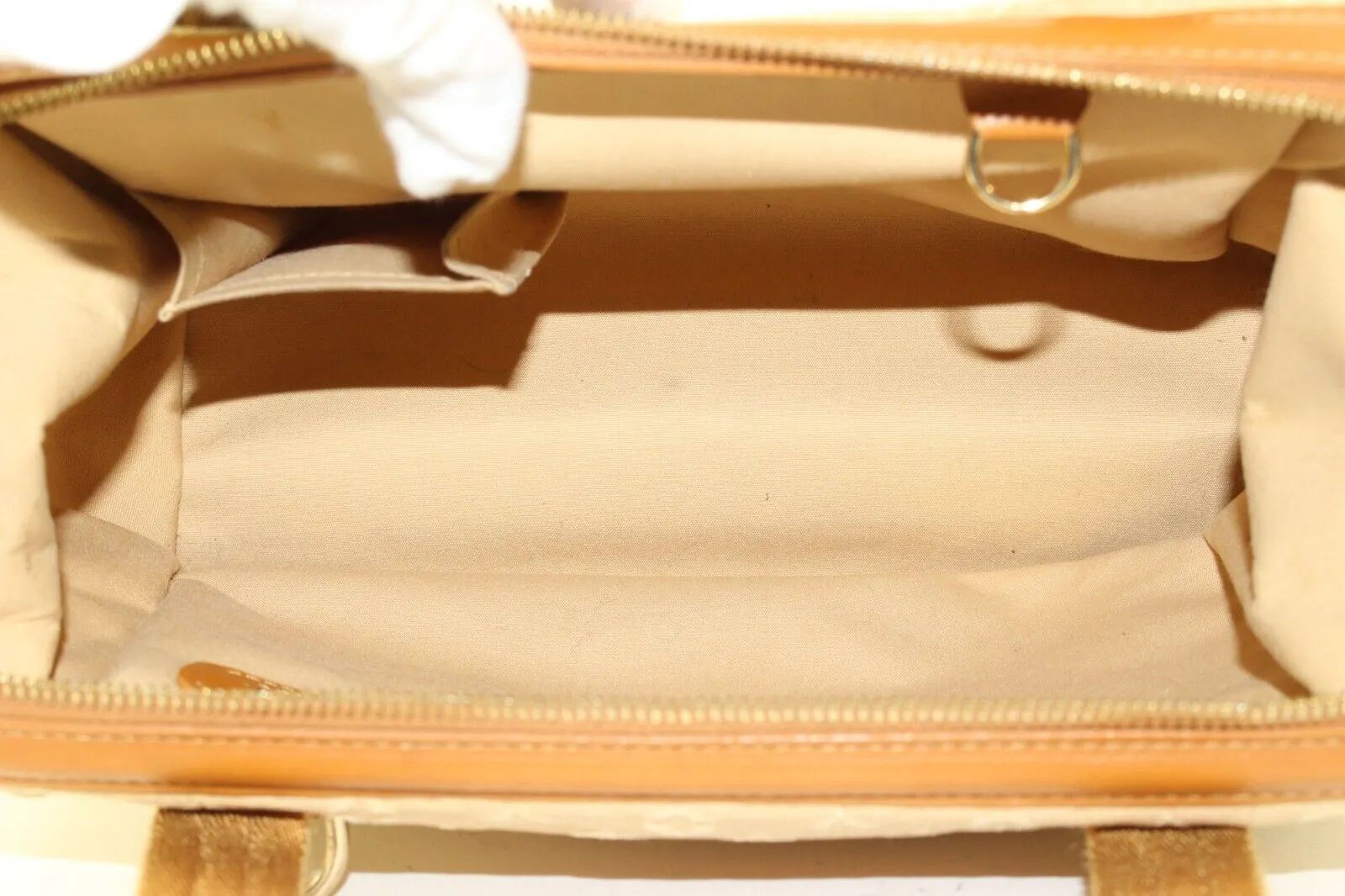 LOUIS VUITTON Beige Denim Canvas Monogram Mini Lin Josephine PM Boston 1LV1213K