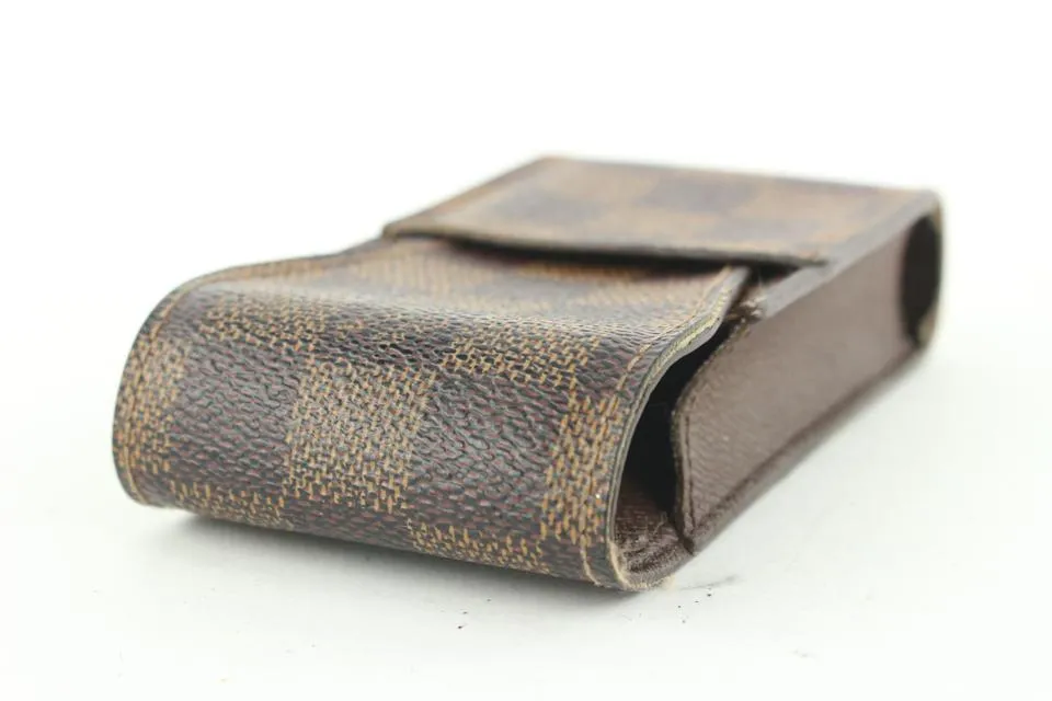 Louis Vuitton Damier Ebene Mobile Etui Phone Case Cigarette Holder 416lv528